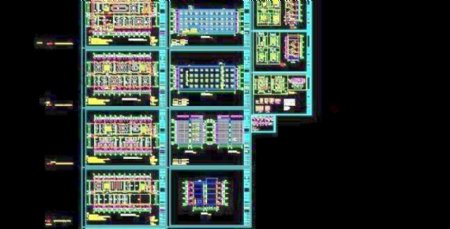 四层业主办公楼建筑施工图纸