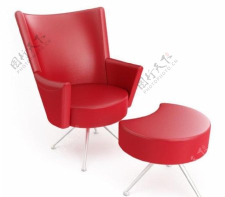 CasamaniaHappyDays红色单人沙发椅