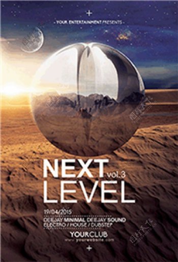 Nextlevel3创意海报素材下载