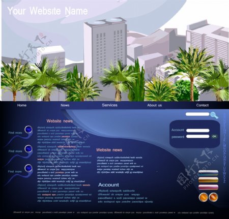 创意公司网页设计