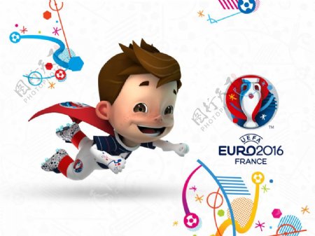 2016欧洲杯官方海报