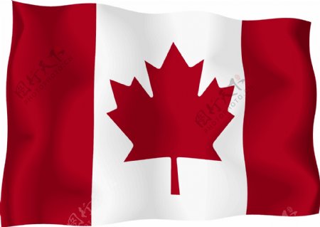 加拿大国旗矢量