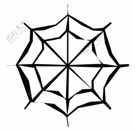 复古蜘蛛网设计