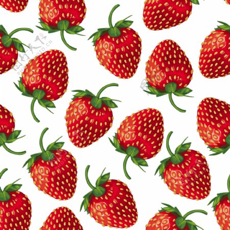 草莓背景底纹