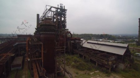 大型工厂建筑视频