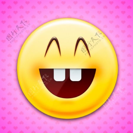 笑脸表情icon图标设计