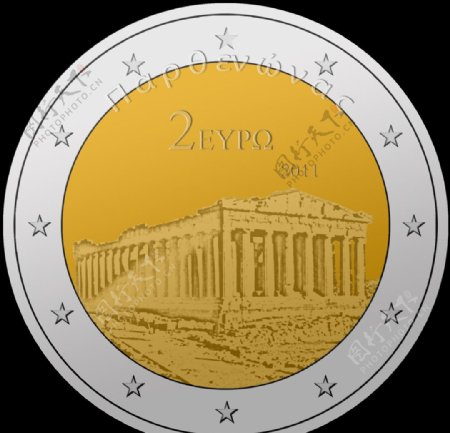 希腊2欧元