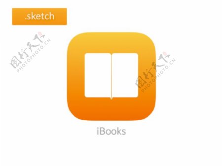 电子书应用图标sketch素材app