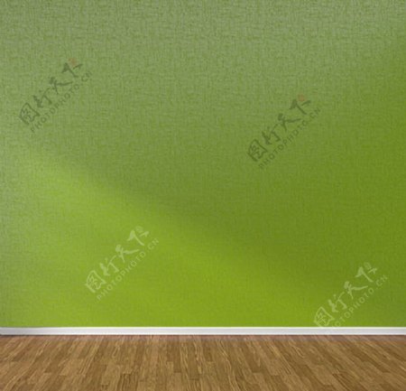 绿色背景墙创意素材木板