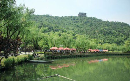 杭州市富阳区东吴公园风景