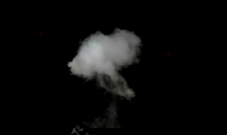 动态视频素材烟雾云朵