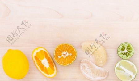 橙子水果柠檬