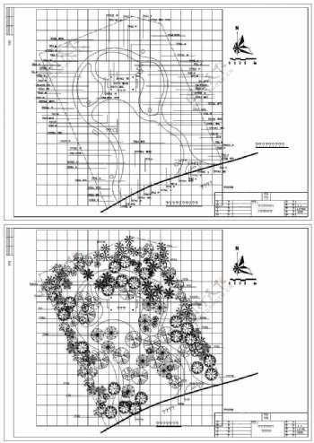 公园景观Ls0102绿化CAD图纸