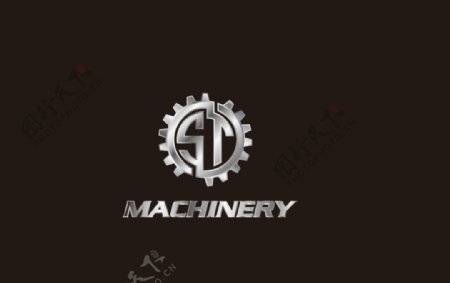 机械logo