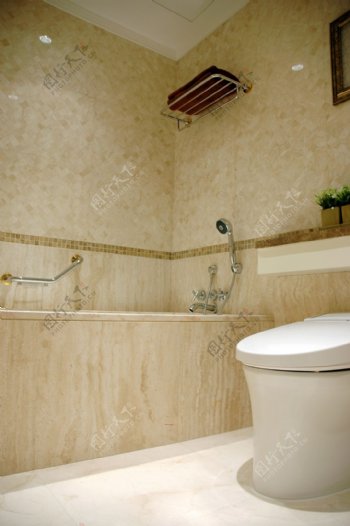 别墅室内浴室装修效果图