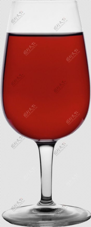 水晶玻璃杯红酒免抠png透明图层素材