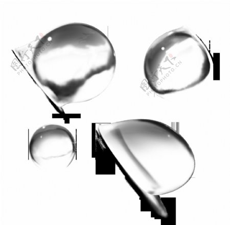 水珠水滴免抠png透明图层素材