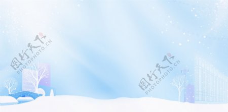 蓝色梦幻光线淘宝全屏banner背景