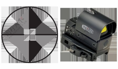 十字瞄准器图片免抠png透明图层素材