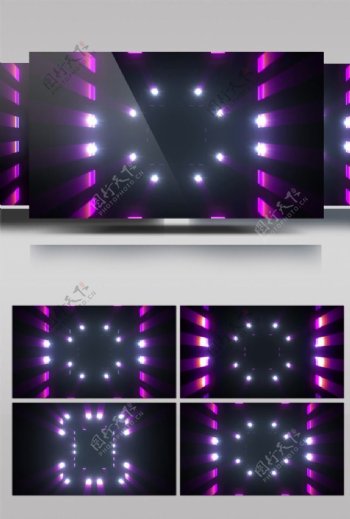 紫色方框动态视频素材