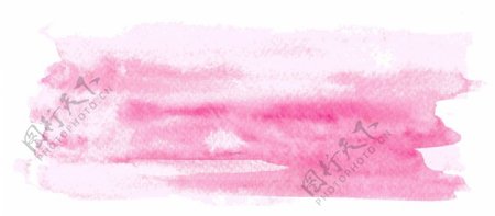 粉色笔刷卡通透明素材
