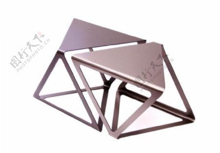 三角形组成的椅子产品设计