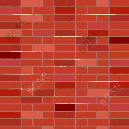 矢量复古红砖墙背景