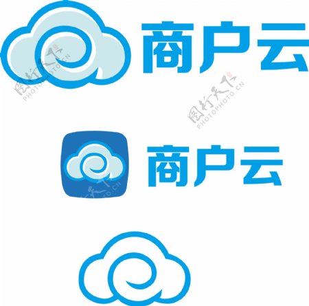 商户云商标logo