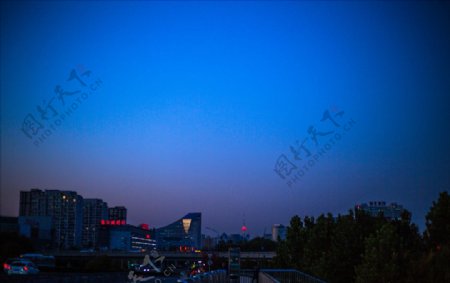 北京城夜景