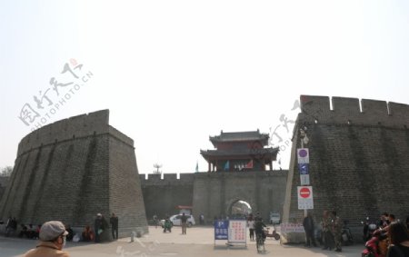 城门古城城墙