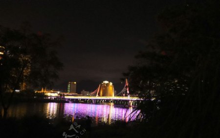 永宁公园夜景