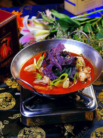 紫苏煮鮰头鱼