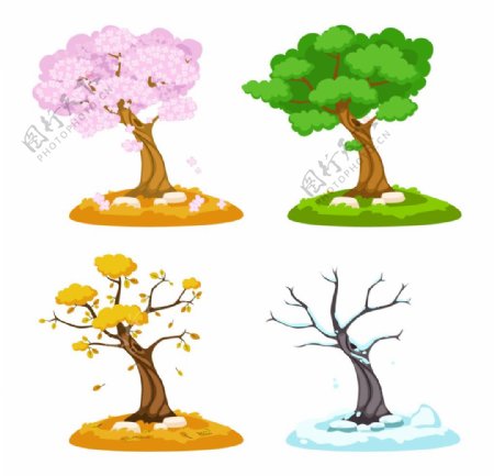 季节性树木