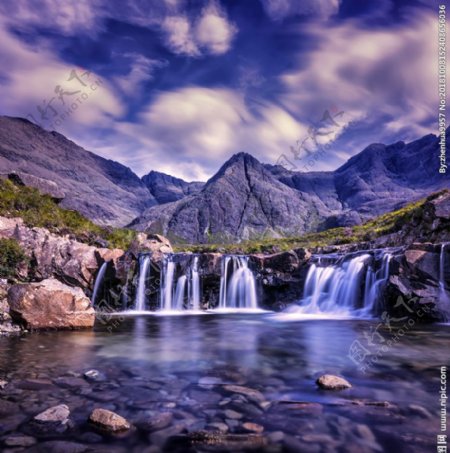 高山流水风景