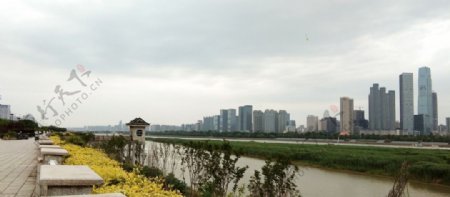 长沙湘江风景