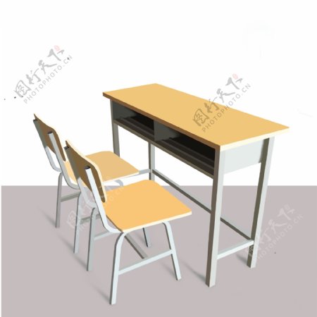 教室桌椅可商用元素