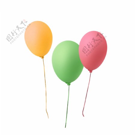 漂浮的气球漂浮的彩色气球