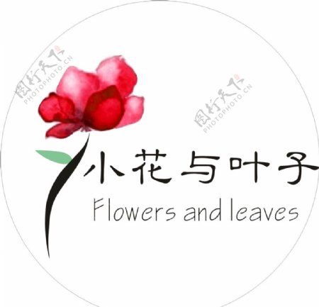 花店logo标志图标花