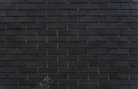 黑色砖墙