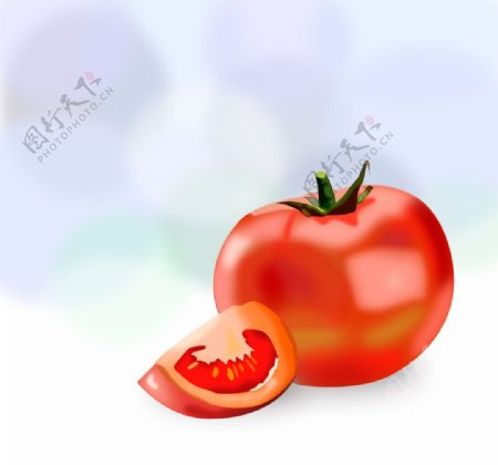 超清晰西红柿渲染大图