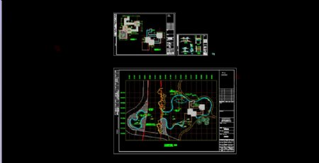 亭子廊子建筑结构详图CAD