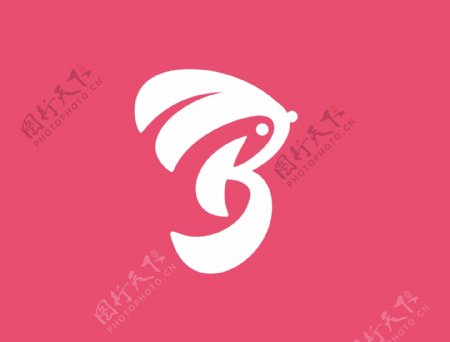R字母造型logo互联网logo