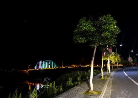 广阳大桥夜景