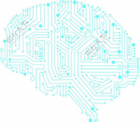 人工智能科技感大脑