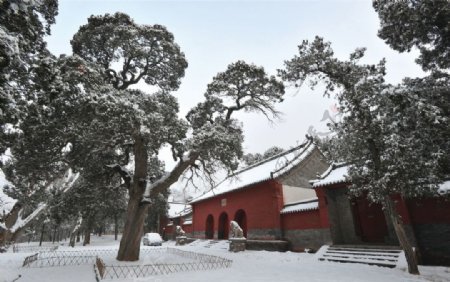 雪中少林寺