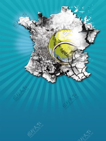 清新法国网球公开赛背景