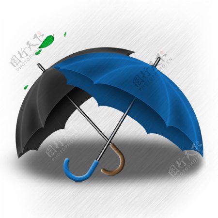 日常生活用品雨伞效果图案素材