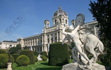 欧洲城堡高清雕塑风景画