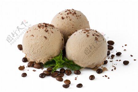 咖啡冰淇淋球