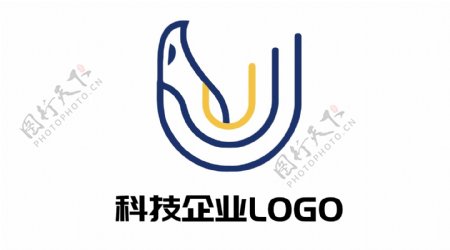 互联网科技企业LOGO原创设计